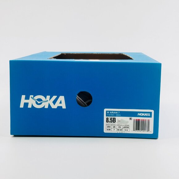 Hoka Women's Arahai 7 'Blanc De Blanc' 1147851-BSG Multi Size - Picture 9 of 12